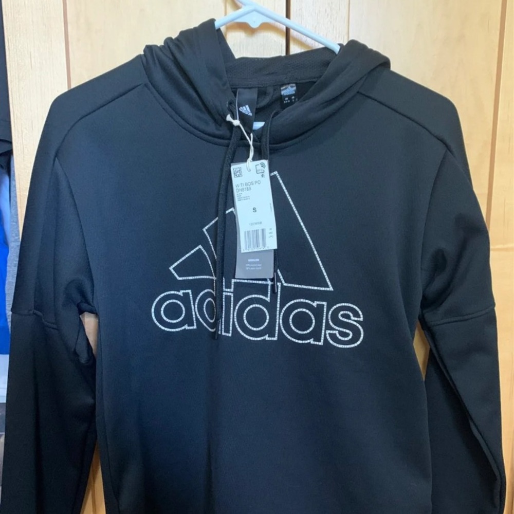 Black Adidas Hoodie/Sweatshirt